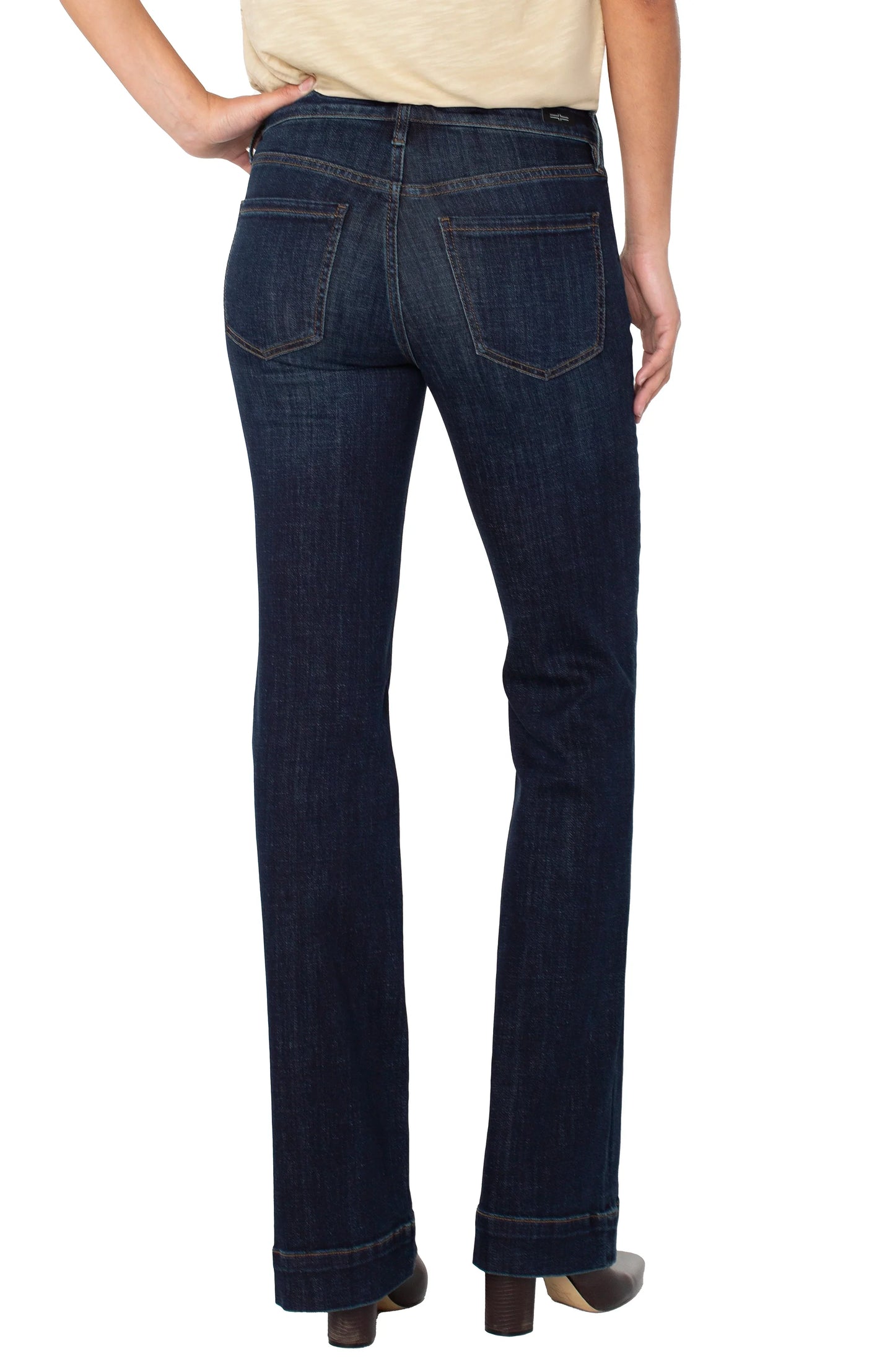 Classic Bootcut Denim with Vintage Pockets