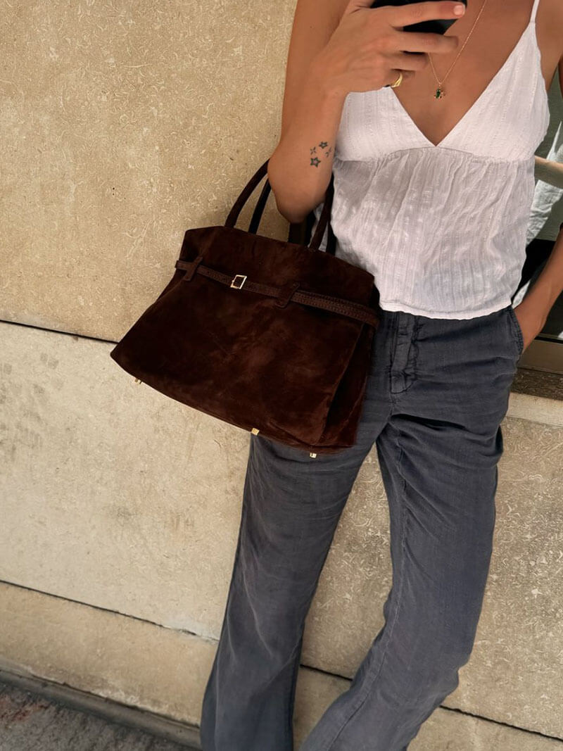 Melissa - Suede Bag