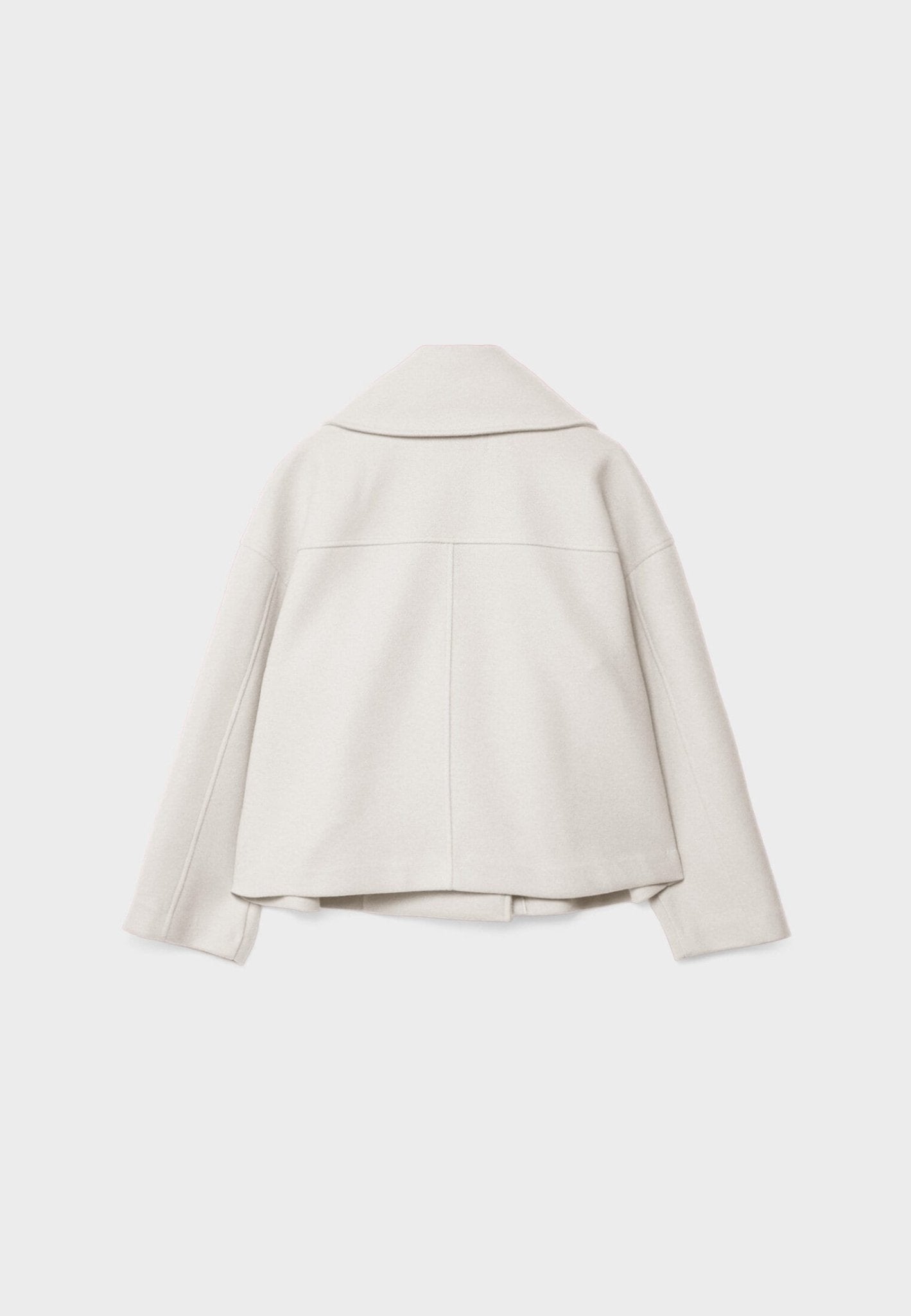 Classic Cropped Double-Breasted Jacket