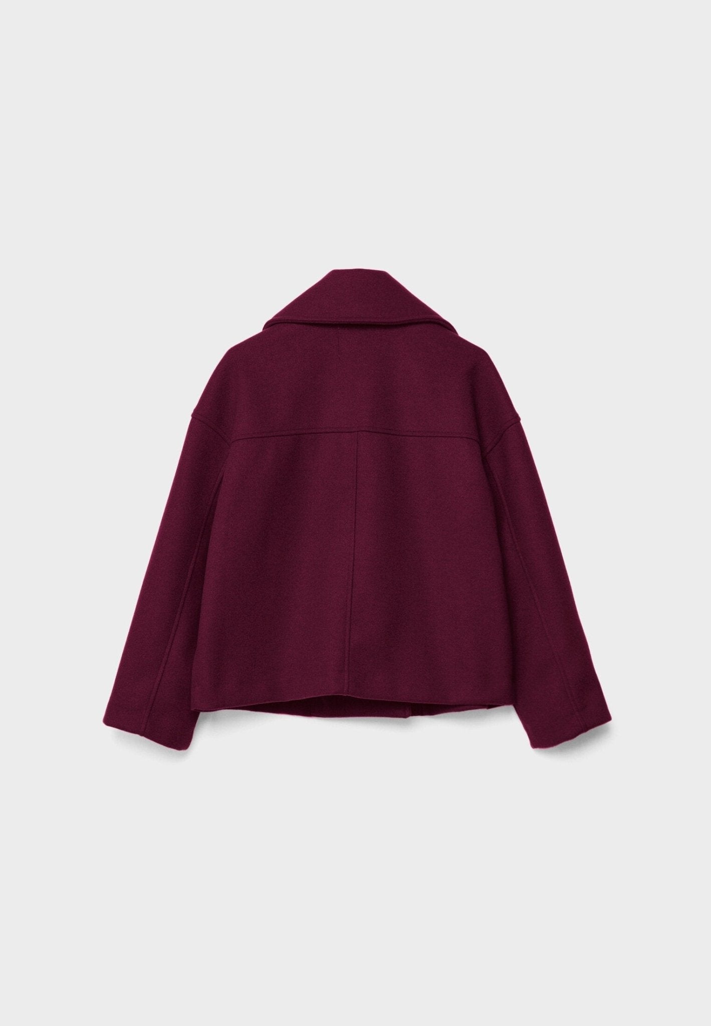 Classic Cropped Double-Breasted Jacket