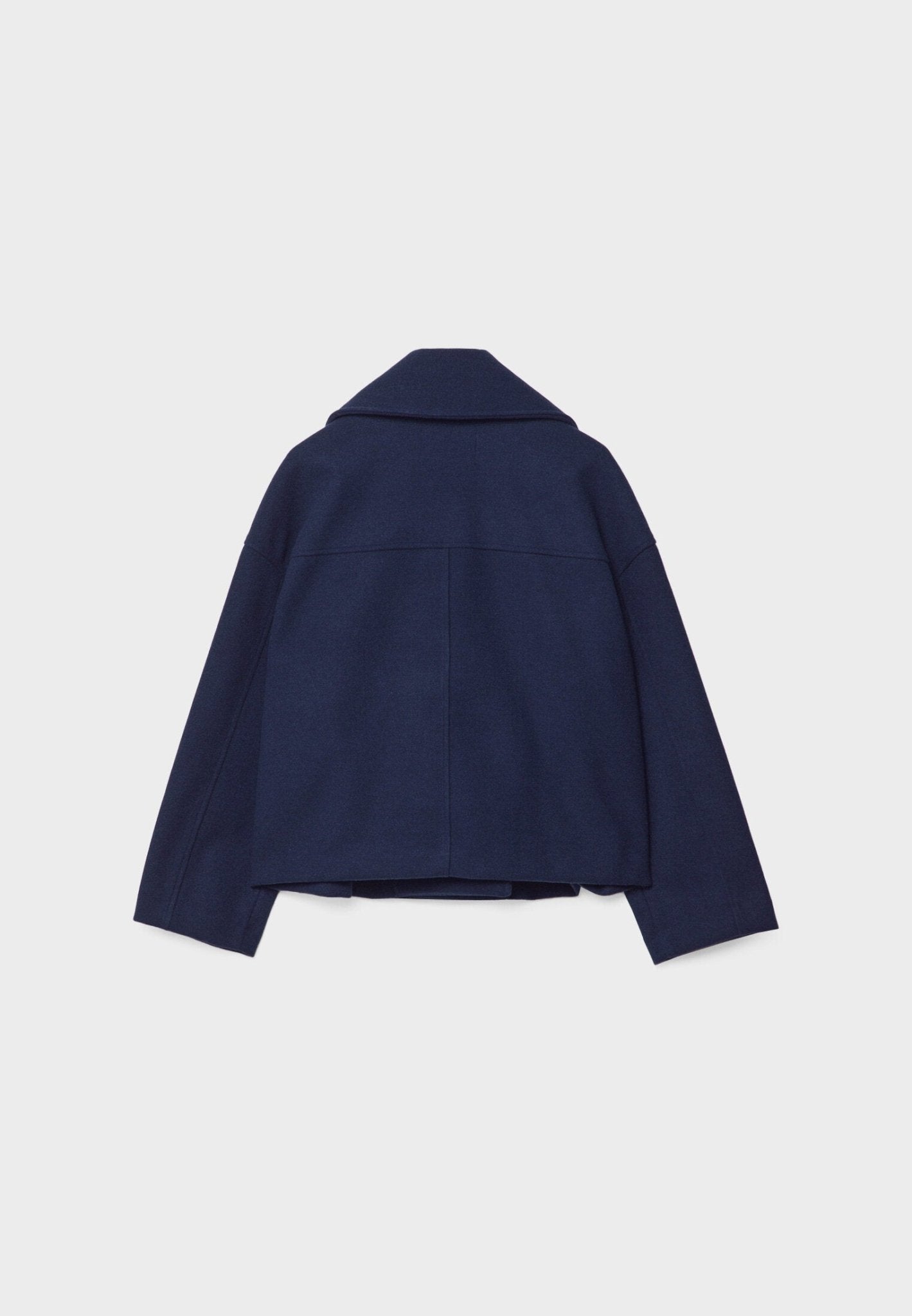 Classic Cropped Double-Breasted Jacket
